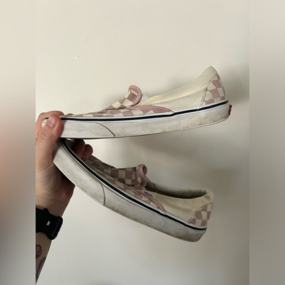 Pink Vans Slip-ons - Picture 3 of 8